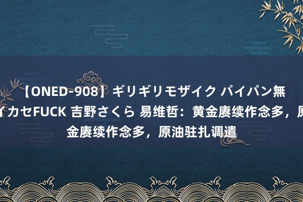 【ONED-908】ギリギリモザイク パイパン無限絶頂！激イカセFUCK 吉野さくら 易维哲：黄金赓续作念多，原油驻扎调遣